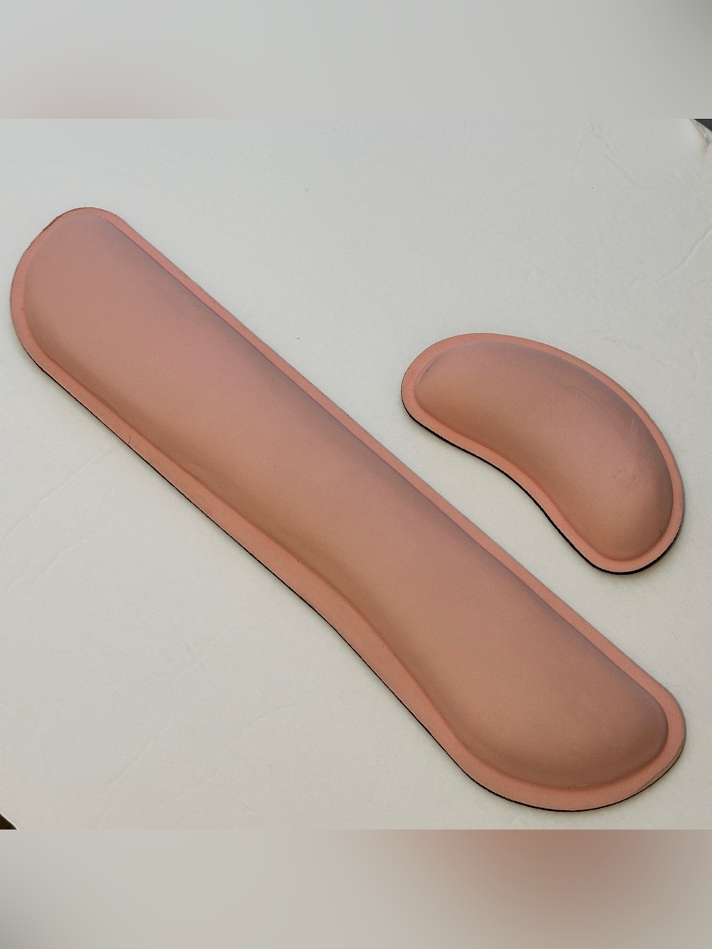 Ergonomic Pink Memory Foam Wrist Rest Set for Keyboard and Mouse Preowned Fair